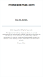 Mobile Screenshot of menosesmas.com